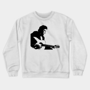 johnny cash guitar Crewneck Sweatshirt